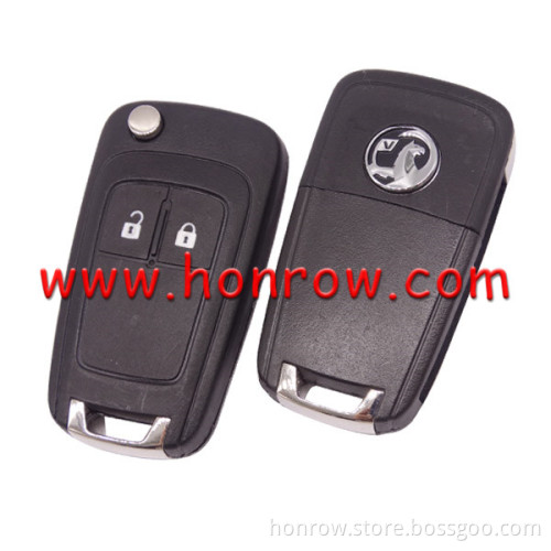 High quality for Vauxhall 2 button remote key with 434mhz G4-AM433TX 13271922 000274 PCF7941 chip